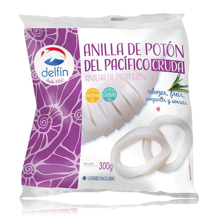 Anilla de potón del Pacífico cruda 300g congelado ultracongelado