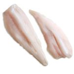 Filetes de merluza del Cabo crudos sin piel congelado ultracongelado