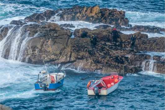 Pescadores de percebes