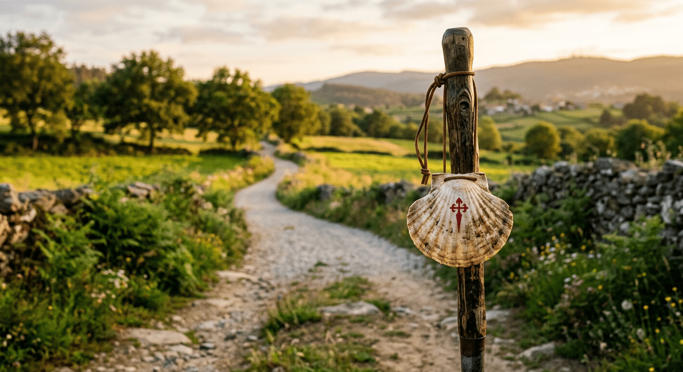 Vieira en el camino de Santiago